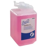 Scott  Essential čistící pěna na ruce 1l, pro každodenní použití, růžová