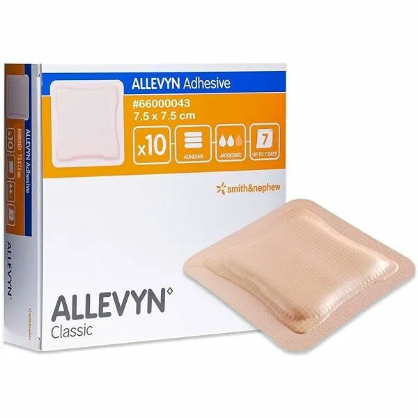 Allevyn Adhesive 7,5 x 7,5 cm bal=10ks
