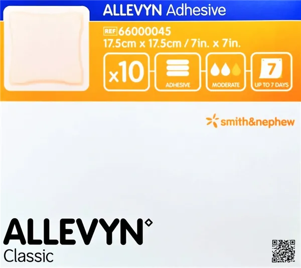 Allevyn Adhesive 17 x 17 cm (15 x 15) 10ks