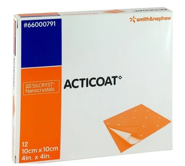 Acticoat 10 x 10 cm, 12 ks   