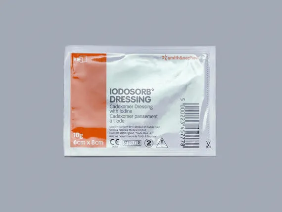 Iodosorb Dressing 6 cm x 8 cm, 10g