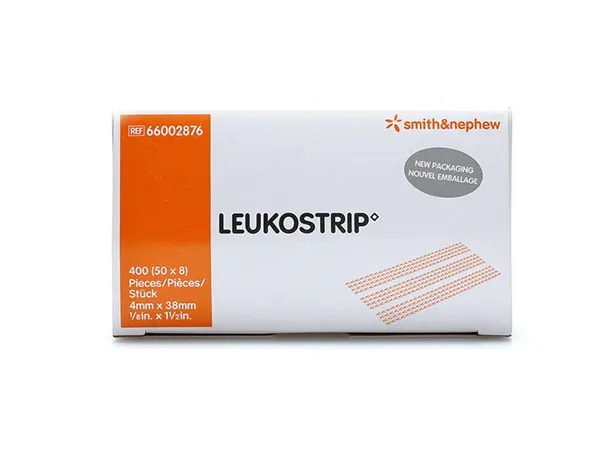 Leukostrip 4 mm x 38 mm (kus = 8 proužky)