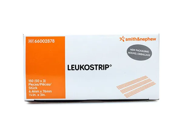 Leukostrip 6,4 mm x 76 mm (kus = 3 proužky)