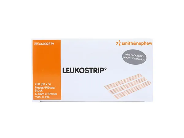 Leukostrip 6,4 mm x 102 mm (kus = 5 proužků)