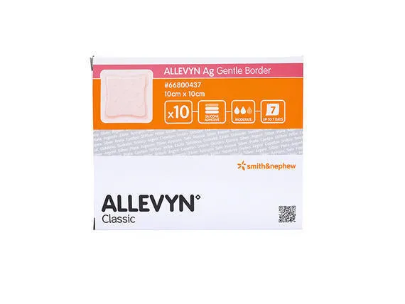 Allevyn Ag Gentle Border 10 cm x 10 cm