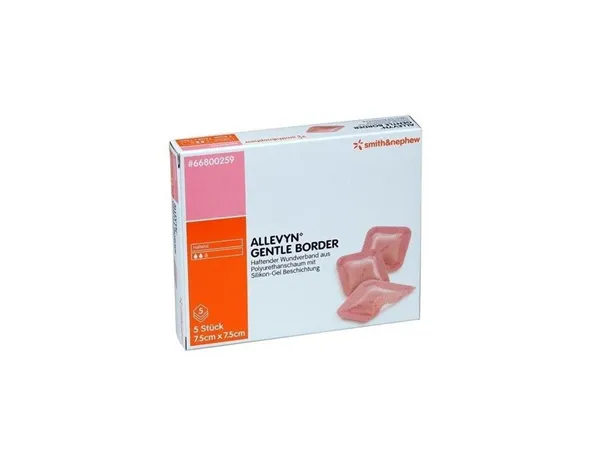 ALLEVYN Ag GENTLE BORDER 12,5 x 12,5 cm  bal=10ks