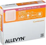 Allevyn Gentle Border Lite 10 x 10 cm, bal=10ks