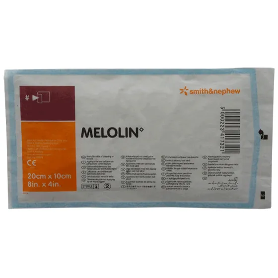 Melolin 10 x 20 cm - nesterilní  bal=75ks
