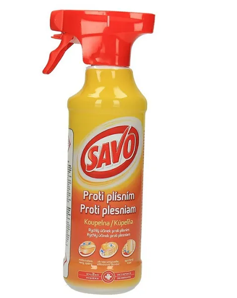 Savo proti plísním koupelna rozprašovač, 500 ml