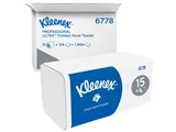 Ručníky Kleenex skládané papírové,31,80 cm x 21,50 cm