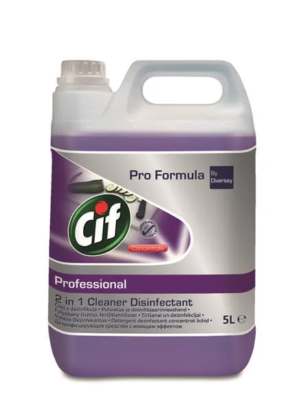 Cif Prof. 2in1 Cleaner Disinfectant Conc. 5l 