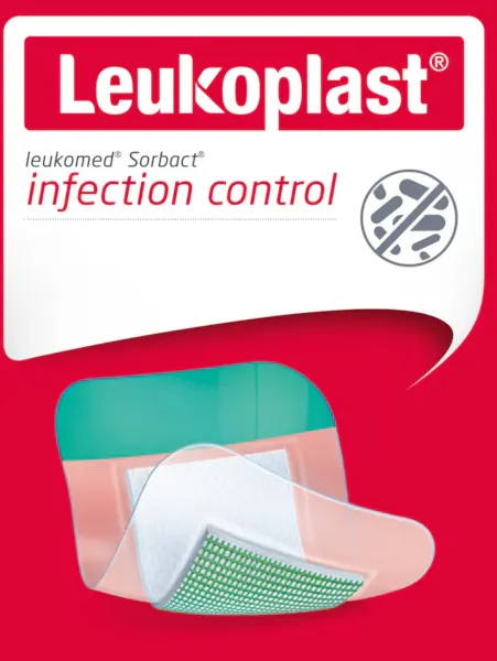 Leukomed® Sorbact, 8cm x 10cm (20ks v balení)