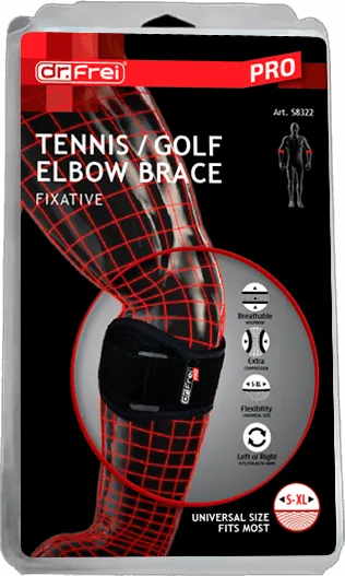 Dr. Frei PRO ortéza na tenisový/golfový loket, fixační 