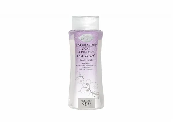 Dvoufázový oční a pleťový odličovač Exclusive Q10 255 ml