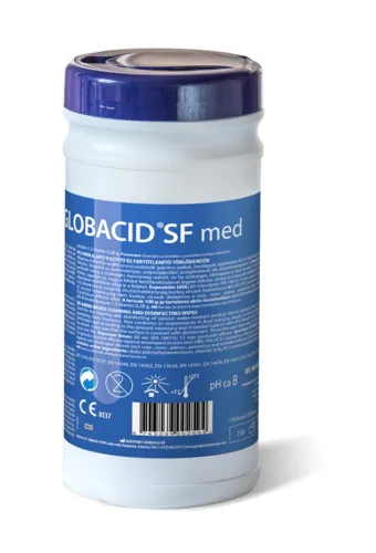 Globacid SF med wipes-bezalkoholové ubrousky 150 ks