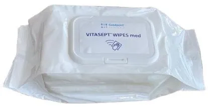 Vitasept Wipes med flow pack 120ks