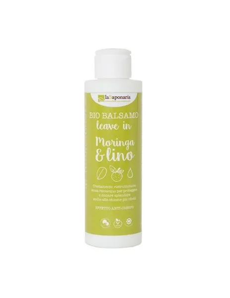 Bezoplachový kondicionér s moringou a lněným olejem BIO (150 ml)
