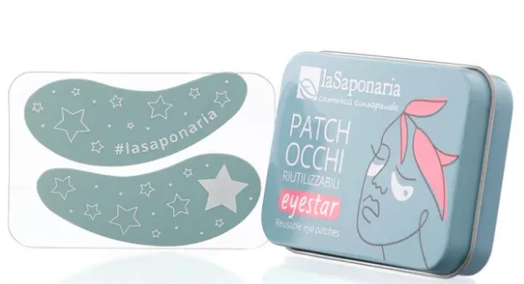 laSaponaria Znovupoužitelné liftingové náplasti na oční okolí Eyestar (2 ks)