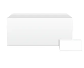 Skládaný ručník, 23x22 cm, 2 vrstvy, celulóza, 3000 ks