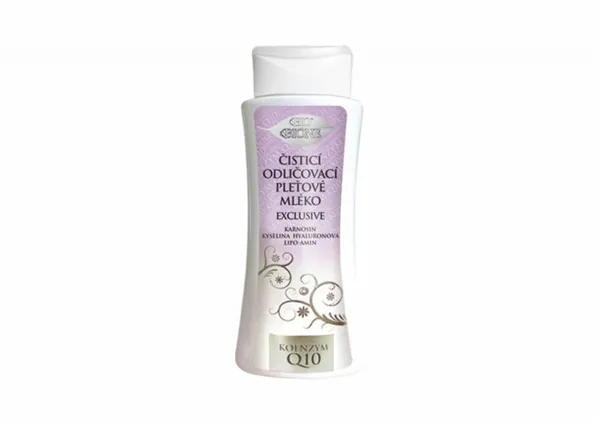 Čistící odličovací pleťové mléko Exclusive Q10, 255 ml