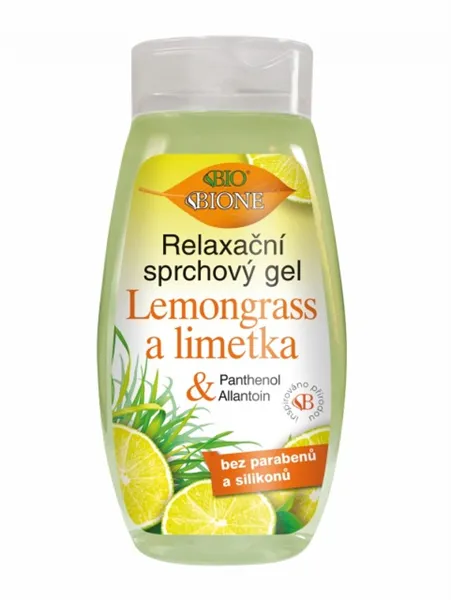 Relaxační sprchový gel Lemongrass & Limetka 260ml