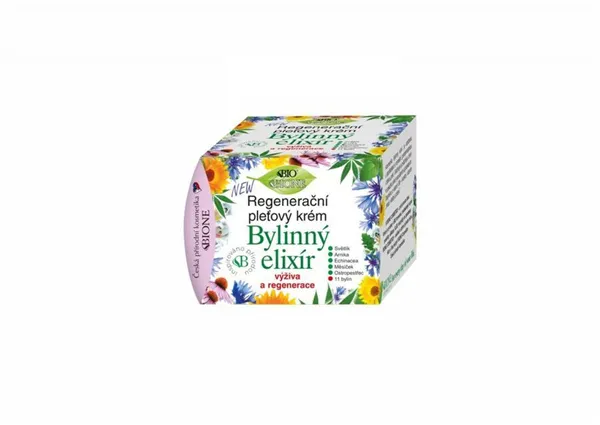 Regenerační pleťový krém Bylinný Elixír 51 ml