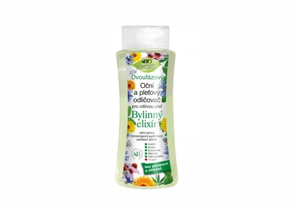 Dvoufázový oční a pleťový odličovač Bylinný Elixír 255 ml