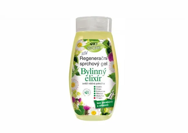 Regenerační sprchový gel Bylinný Elixír 260 ml