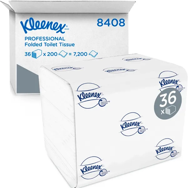 Kleenex Ultra toaletní papír, 200 útržků