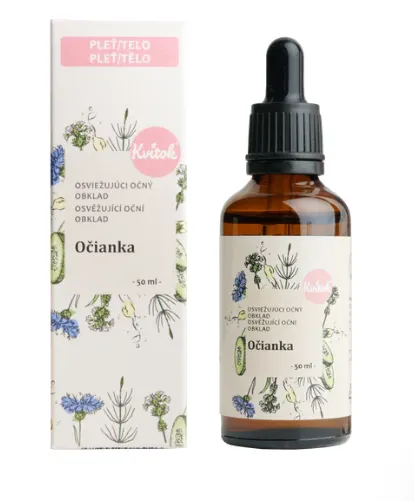Kvitok Osvěžující obklad na oči Očianka (50 ml)