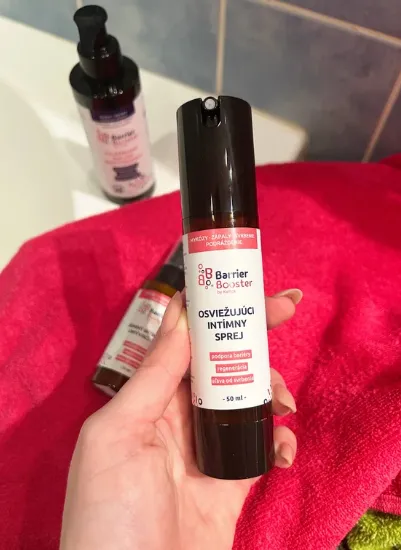 Kvitok Barrier Booster Osvěžující intimní sprej (50 ml)