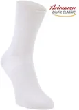 Ponožky bavlněné, 39-42. bílé 0000,  DiaFit CLASSIC