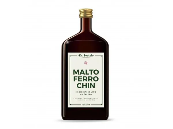 MALTOFERROCHIN sladové víno se železem 1000 ml