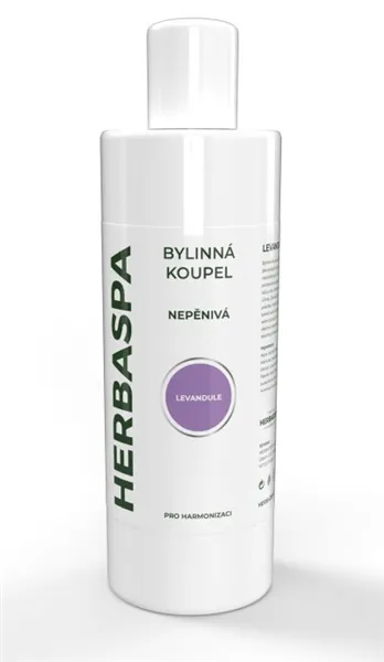 HERBASPA bylinná koupel levandule - nepěnivá 400 ml