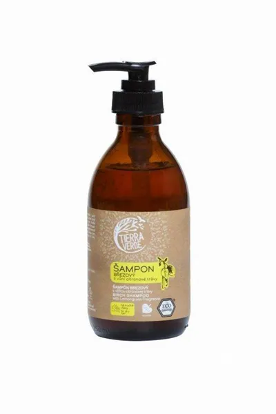Tierra Verde Březový šampon na suché vlasy s citrónovou trávou (230 ml)