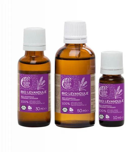 Tierra Verde Esenciální olej Levandule BIO (10 ml)