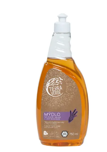 Tierra Verde Tekuté mýdlo na ruce s vůní levandule - 750 ml