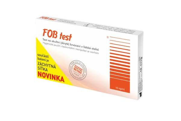 FOB test na okultní krvácení v lidské stolici 1 ks