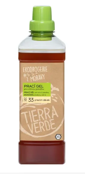 Tierra Verde Prací gel pro citlivou pokožku 1l