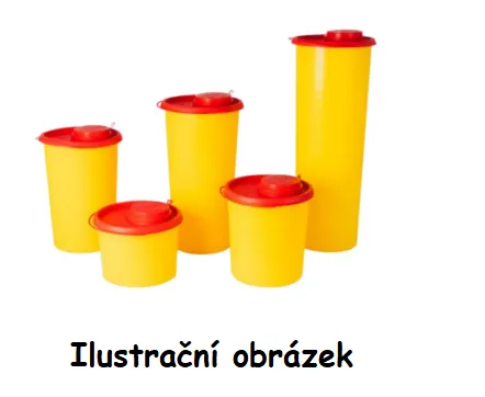 Kontejner na kontaminovaný odpad Yannick 1,0l