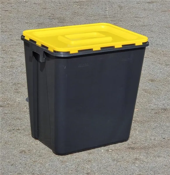 Kontejner na kontaminovaný odpad Yannick 30,0l - černý