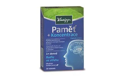 Kneipp Paměť a koncentrace 30 tobolek
