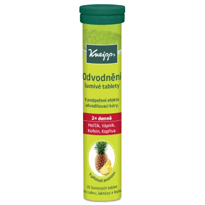 Kneipp šumivé tablety Odvodnění 20 tablet