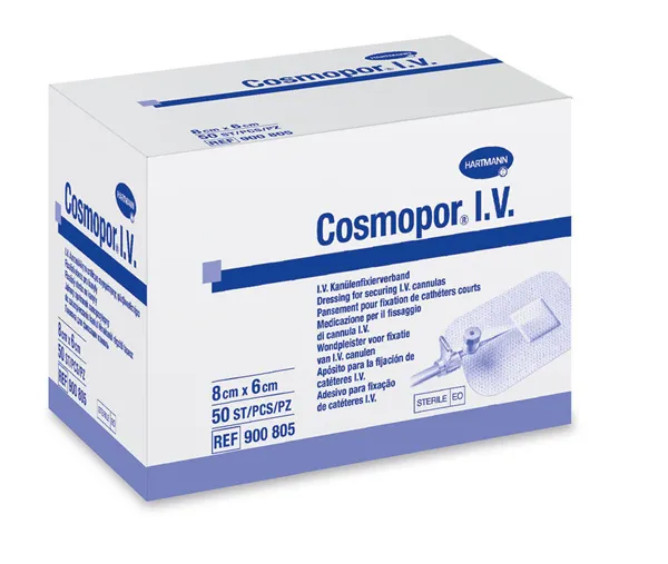 Cosmopor I.V. sterilní, transparentní, 9 x 7 cm