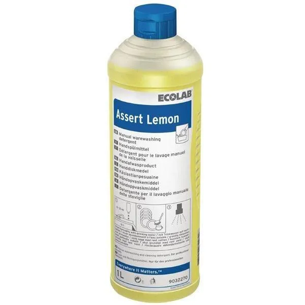 Assert Lemon - ruční mytí nádobí a mytí ploch s citronovou vůní, 1 l