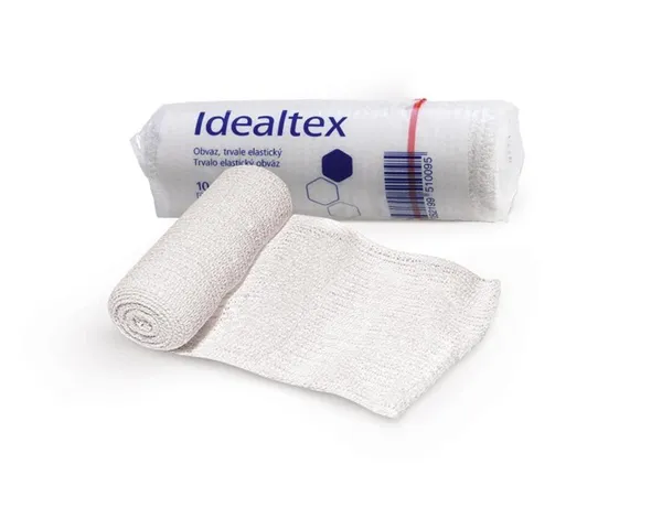 Idealtex, obinadlo elastické, dlouhotažné, 10 cm x 5 m