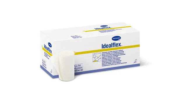 Idealflex, obinadlo trvale elastické, krátkotažné, 10 cm x 5 m, ( 10ks)