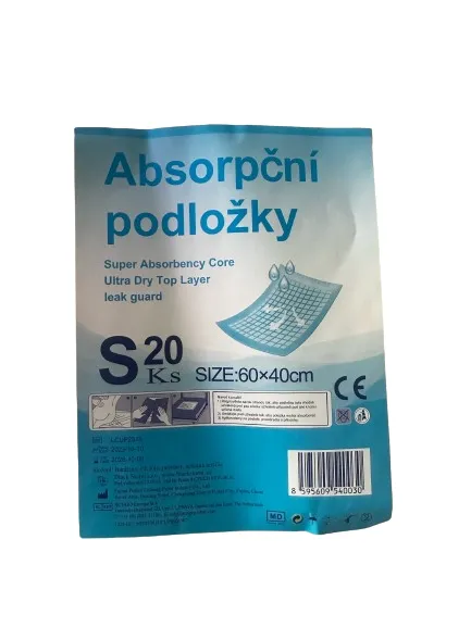 Absorpční podložka 40 cm x 60 cm, savost 620 ml