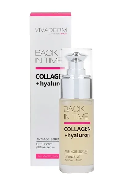 Liftingové pleťové sérum COLLAGEN + hyaluron BACK IN TIME 30ml