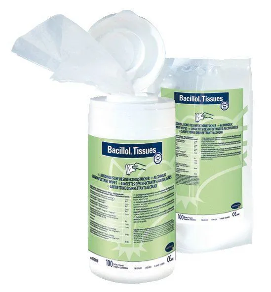 Bacillol Tissues náplň, jednorázové dezinfekční ubrousky, 100 ks